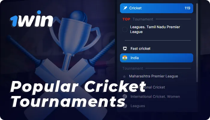 1win Cricket apuestas en línea en Colombia 4