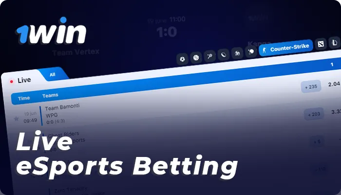 1win cybersport apuestas en línea en Colombia 12