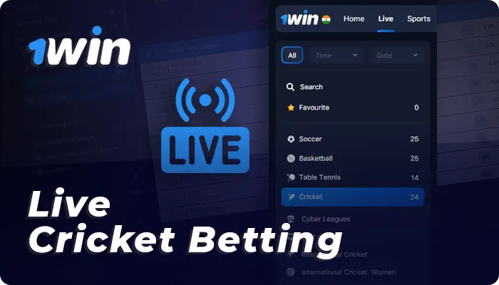 1win Cricket apuestas en línea en Colombia 6