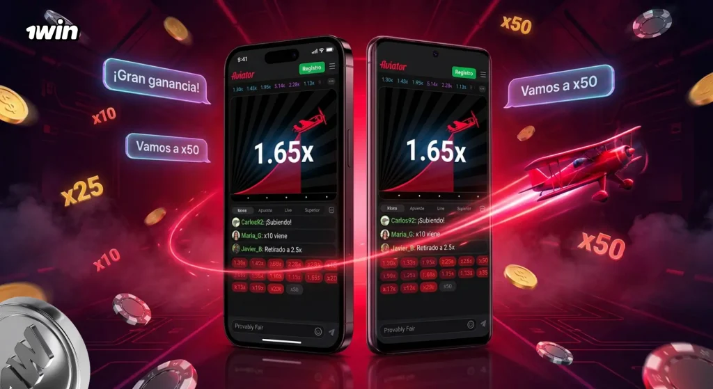 Aviator 1Win - Estrategias y Multiplicadores